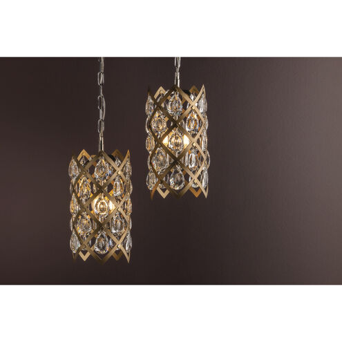 Tiara 3 Light 8.5 inch Vienna Bronze Pendant Ceiling Light